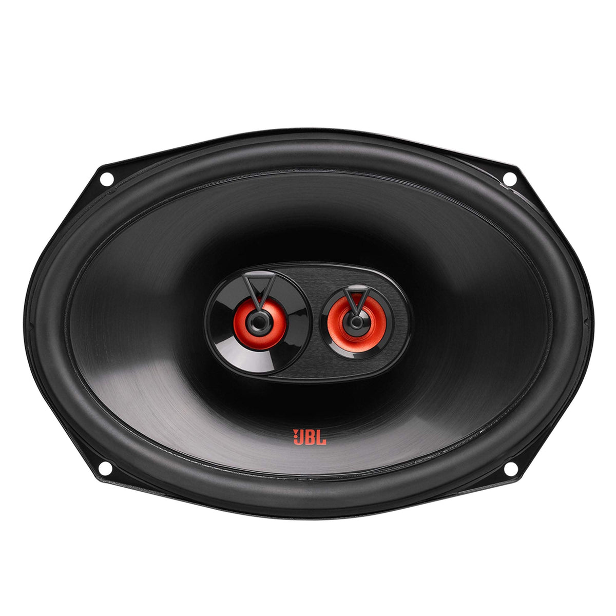 JBL Club 9632 side view highlighting compact depth for installation