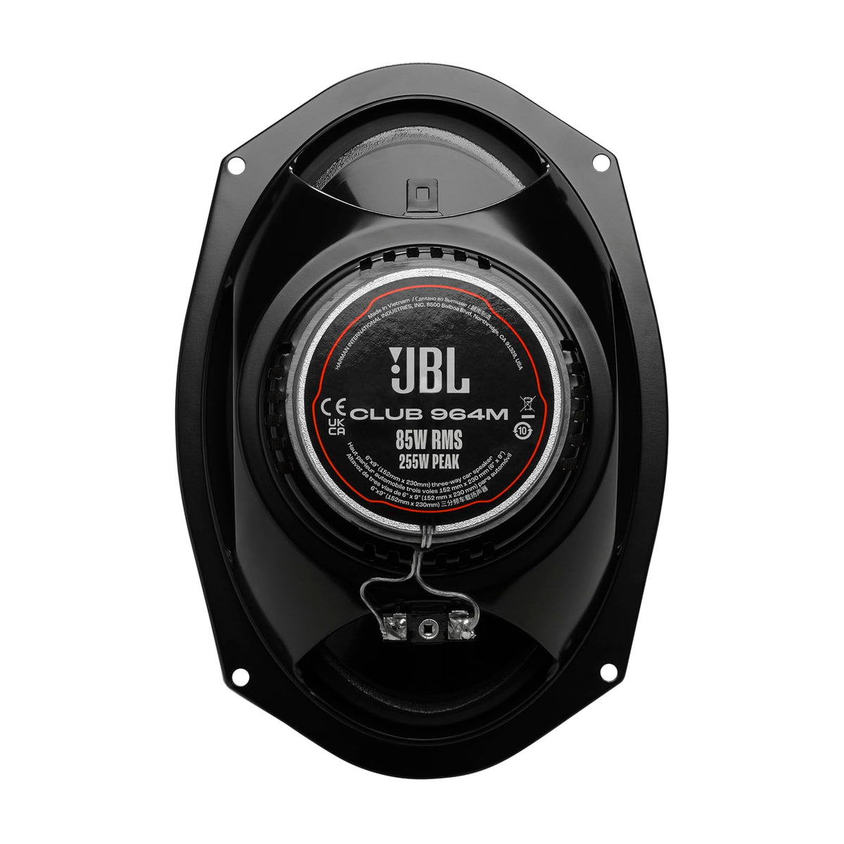 JBL Club 964M larger magnet enables higher power handling