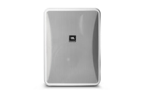 JBL Control 28-1-WH installation mount shows flexible wall mounting