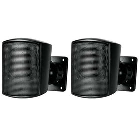 JBL Control 52 speaker angled on wall to optimize off-axis listening.