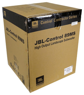 JBL Control 89MS landscape application in garden settings