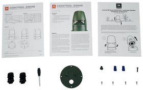 JBL Control 89MS weatherproof enclosure in IP56-rated outdoor environments