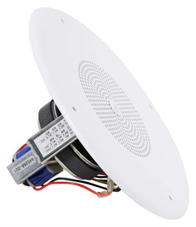 JBL CSS8004 driver close-up highlighting dual-cone detail for clear paging