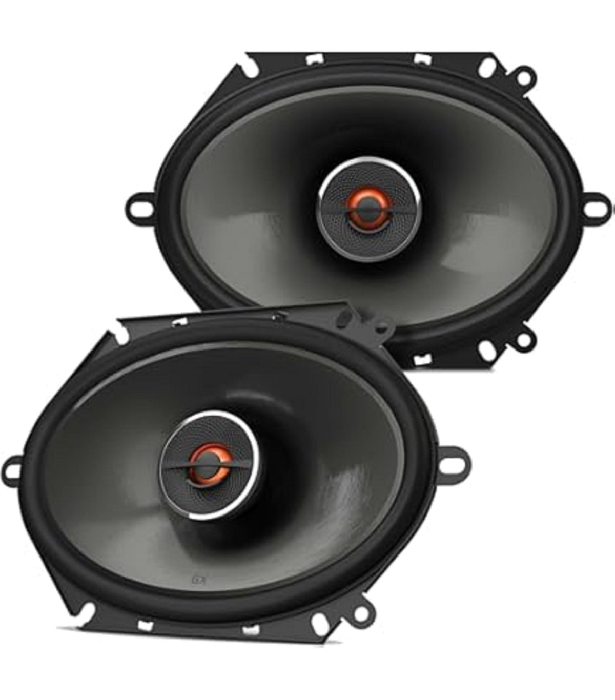 Edge driven silk dome tweeter adds detailed high frequencies for crisp music