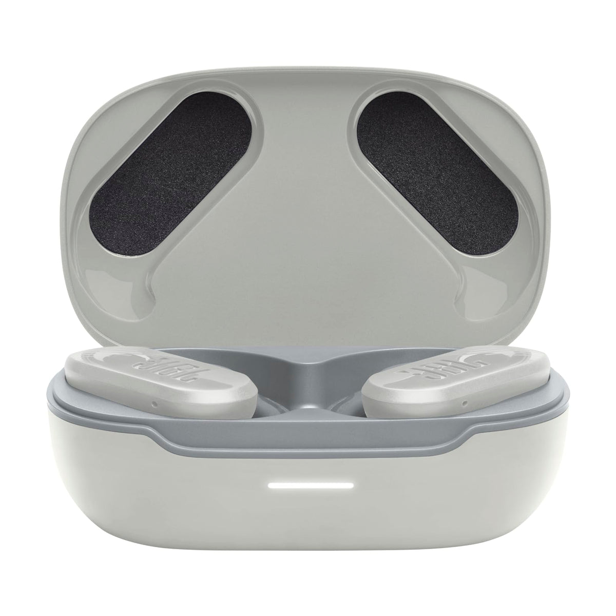 User wearing JBL Endurance Peak 3 with Ambient Aware to stay aware outdoors