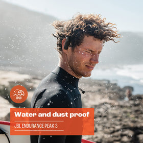 Two JBL Endurance Peak 3 buds ready for pairing for true wireless freedom