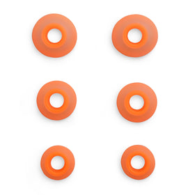 JBL Endurance Peak 4 earbuds worn securely with TwistLock design.