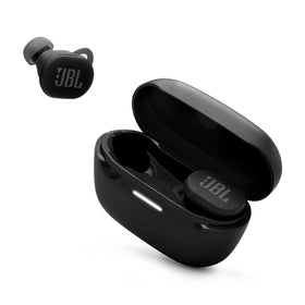 JBL Endurance Race 2 earbuds in case, ideal for on-the-go charging.