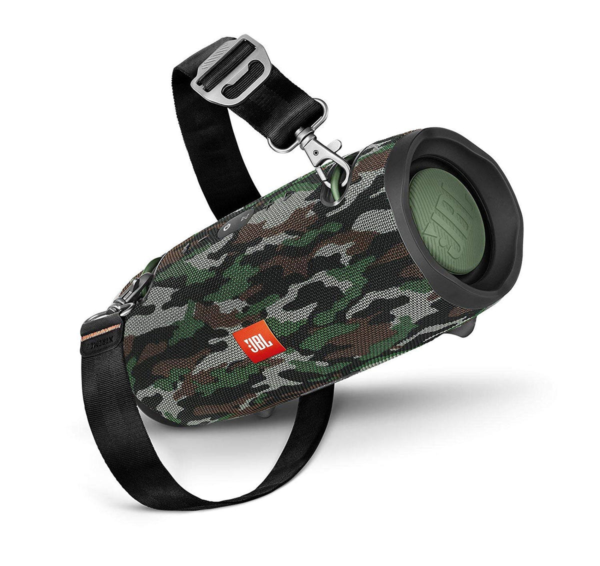 JBL Xtreme 2 USB charge-out detail to power devices on the go.