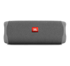 JBL Flip 5 front view, compact portability for on-the-go listening.