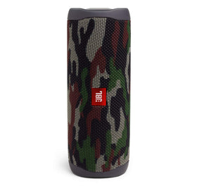JBL Flip 5 Squad Renewed top-down view emphasizes rugged, water-ready build.