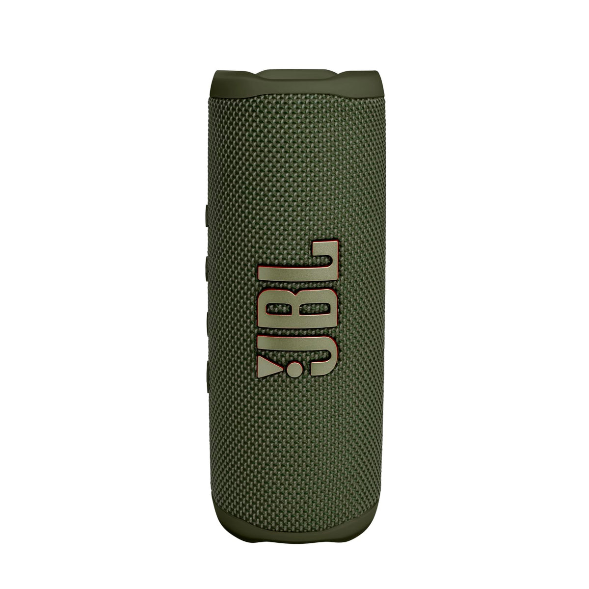 JBL Flip 6 front view in green showing bold design and portability for outdoor listening