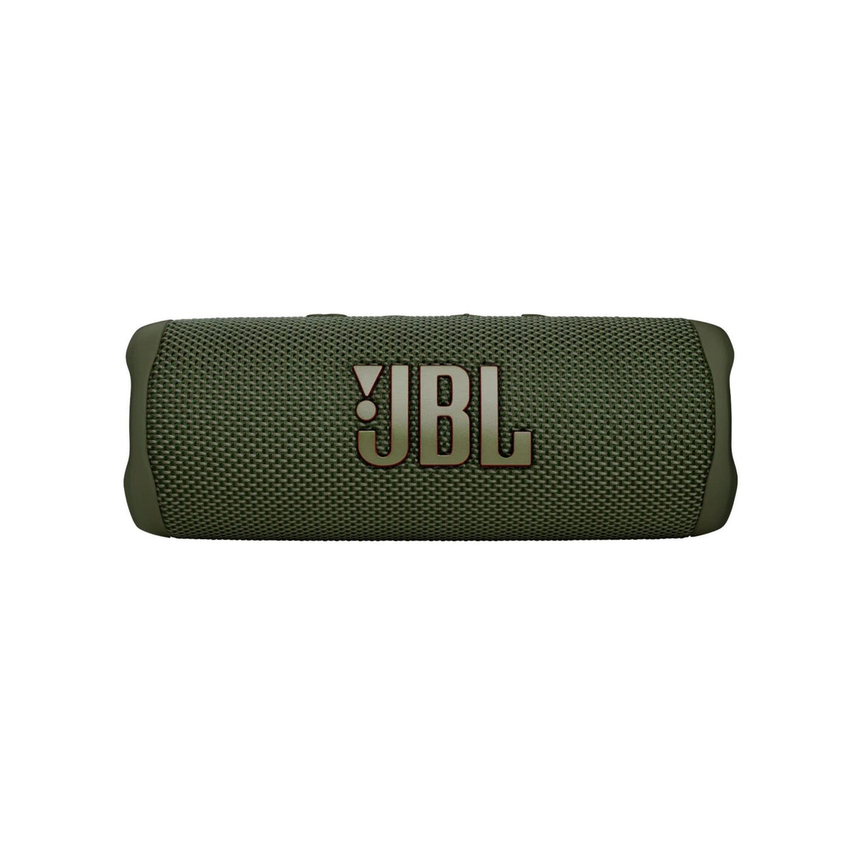 JBL Flip 6 Green renew ed front view — bold outdoor sound in a compact speaker