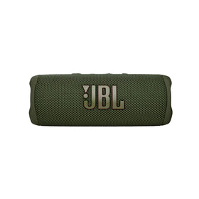 JBL Flip 6 Green renew ed front view — bold outdoor sound in a compact speaker