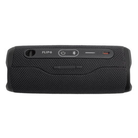 JBL Flip 6 IPX7 waterproof and dustproof design for outdoor use.