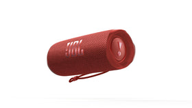 JBL Flip 6 Red front view showing bold design and size for outdoor use