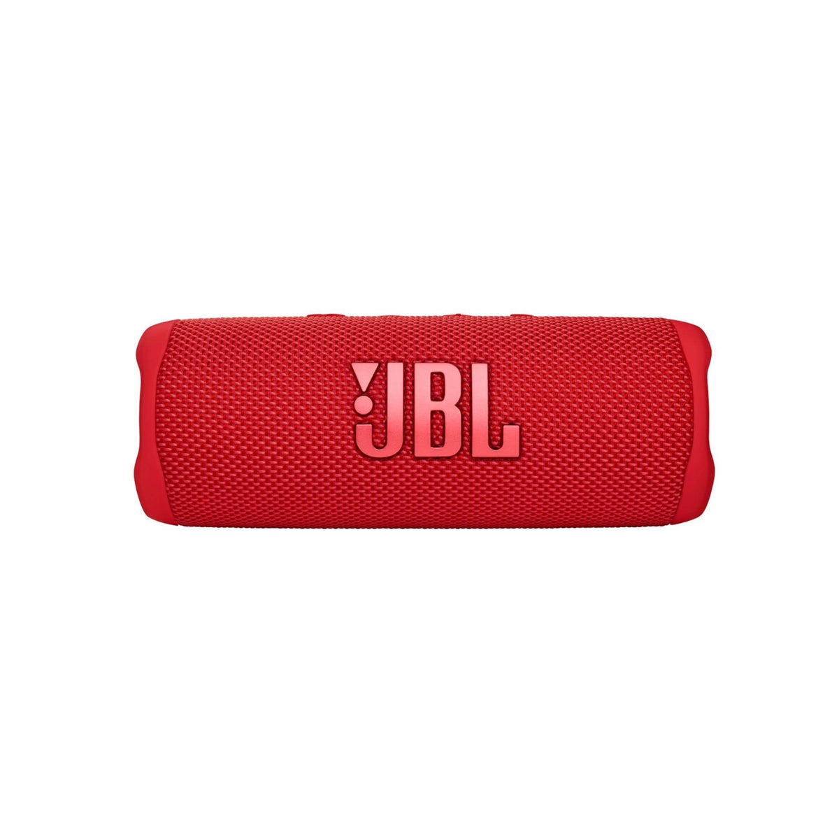 JBL Flip 6 Red front view; compact outdoor speaker for outdoor listening