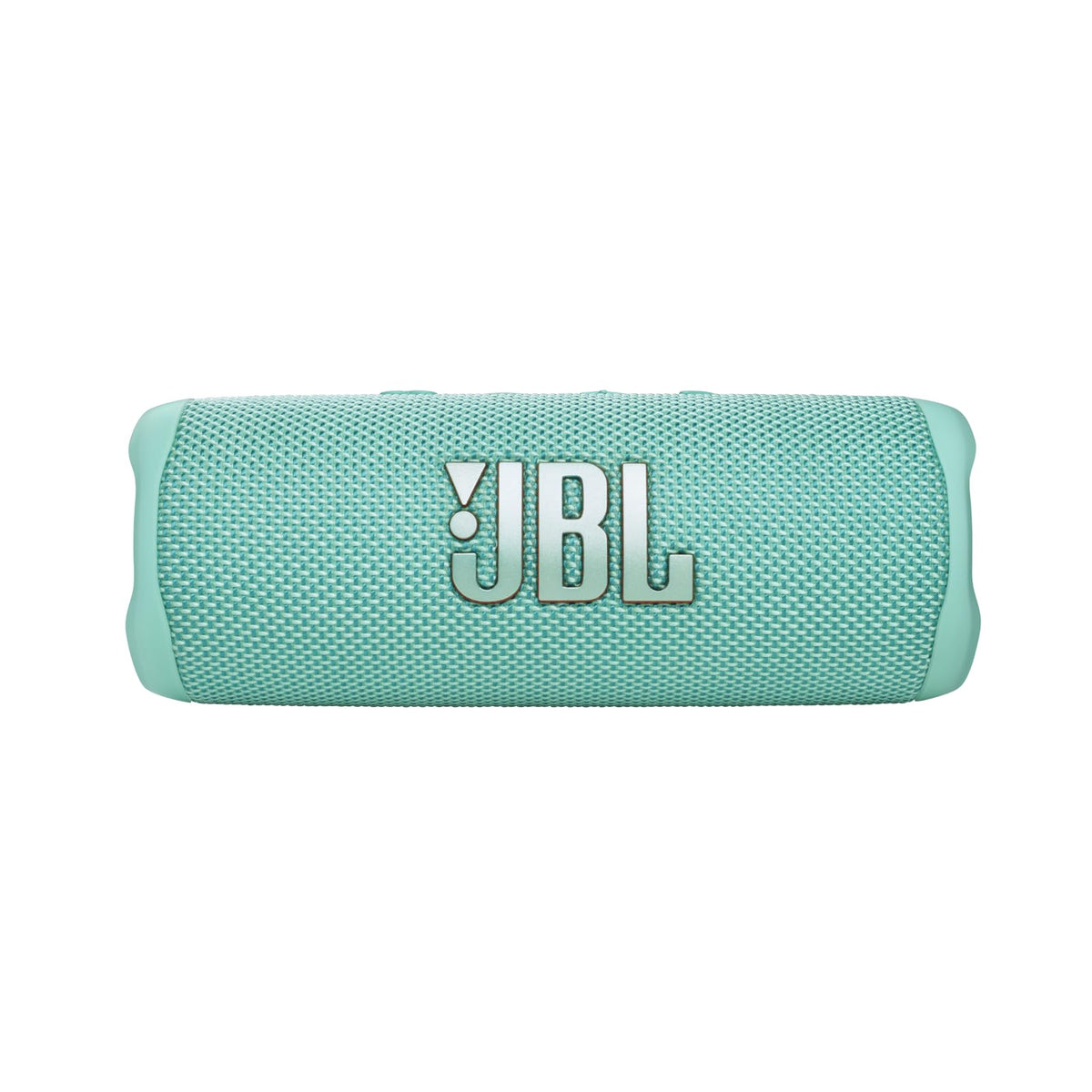 Carabiner clip on teal Flip 6 sleeve for quick attachment.