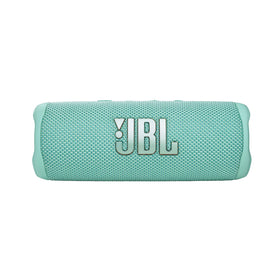 Carabiner clip on teal Flip 6 sleeve for quick attachment.