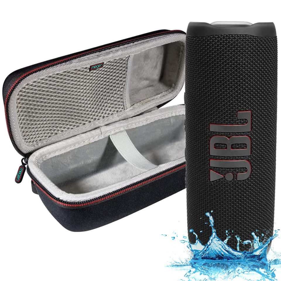 JBL Flip 6 exterior shows rugged waterproof design for poolside listening and rain-ready adventures.
