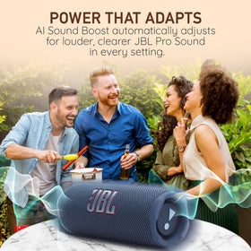 JBL Flip 7 drop-proof from 3.3 feet keeps music safe