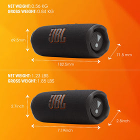 JBL Flip 7 PushLock accessories allow clipping and looping for flexible carrying