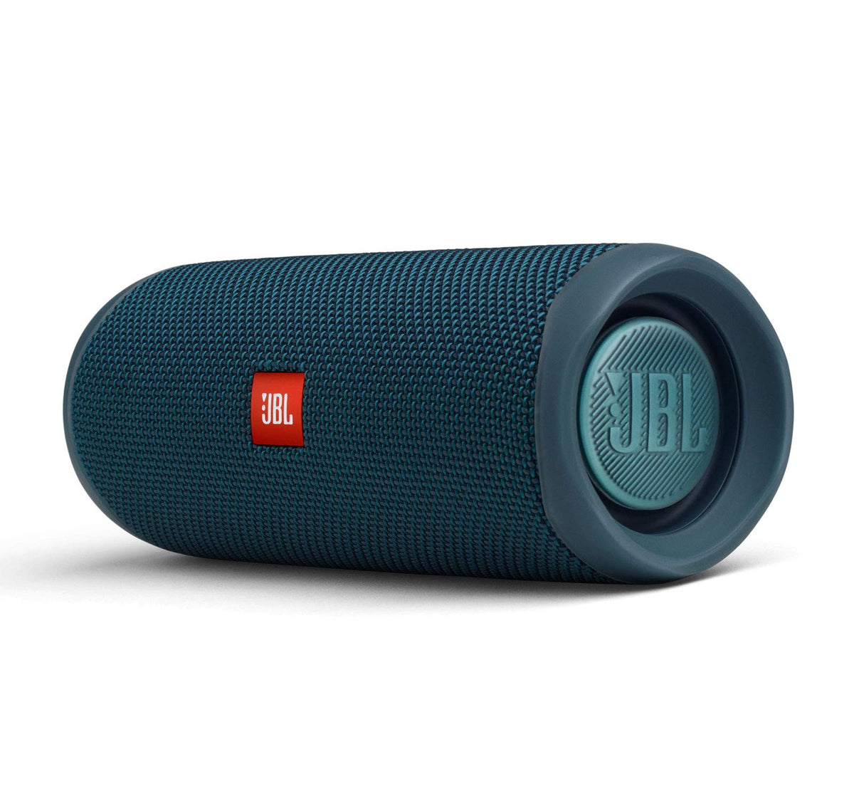 JBL Flip 5 Ocean Blue top controls, easy wireless playback and quick pairing.