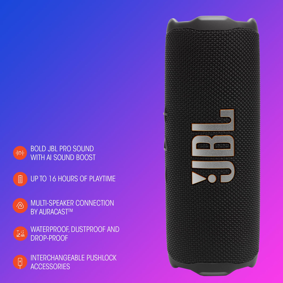 JBL Portable app control for personalized sound and updates.
