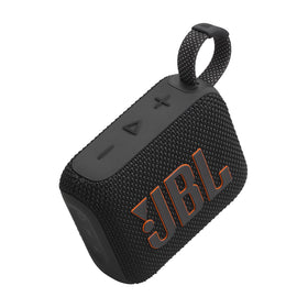 JBL Go 4 grille close-up highlighting recycled fabric materials