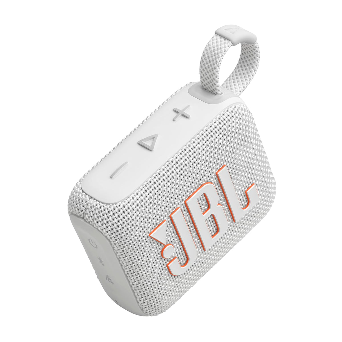 JBL Go 4 integrated loop detail for easy carrying and attachment on the move