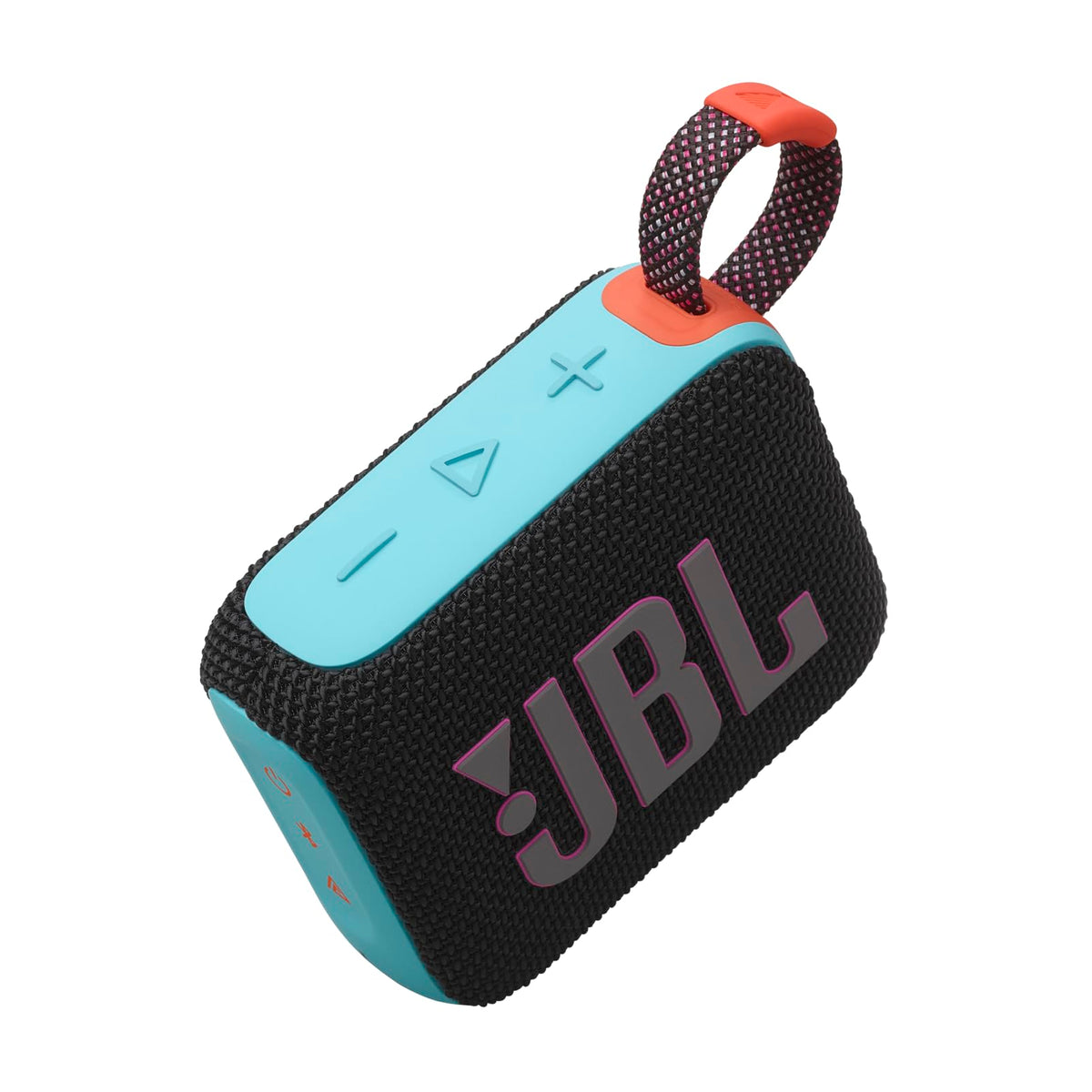 JBL Go 4 integrated loop for easy carrying and secure attachment