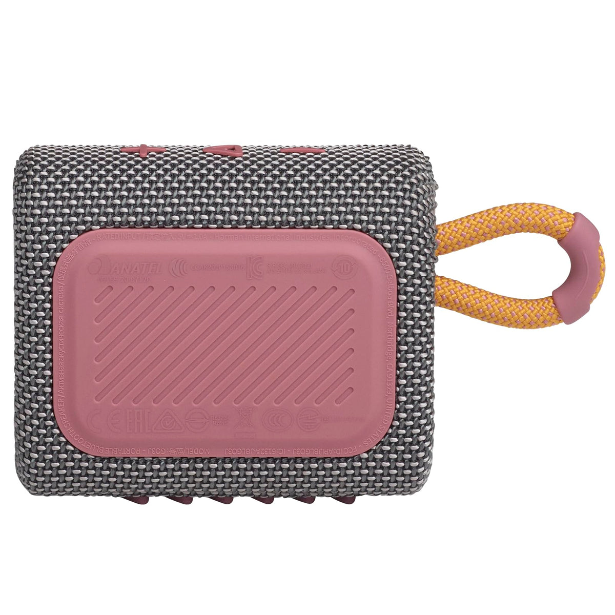 JBL Go 3 battery port and charging view for quick recharges