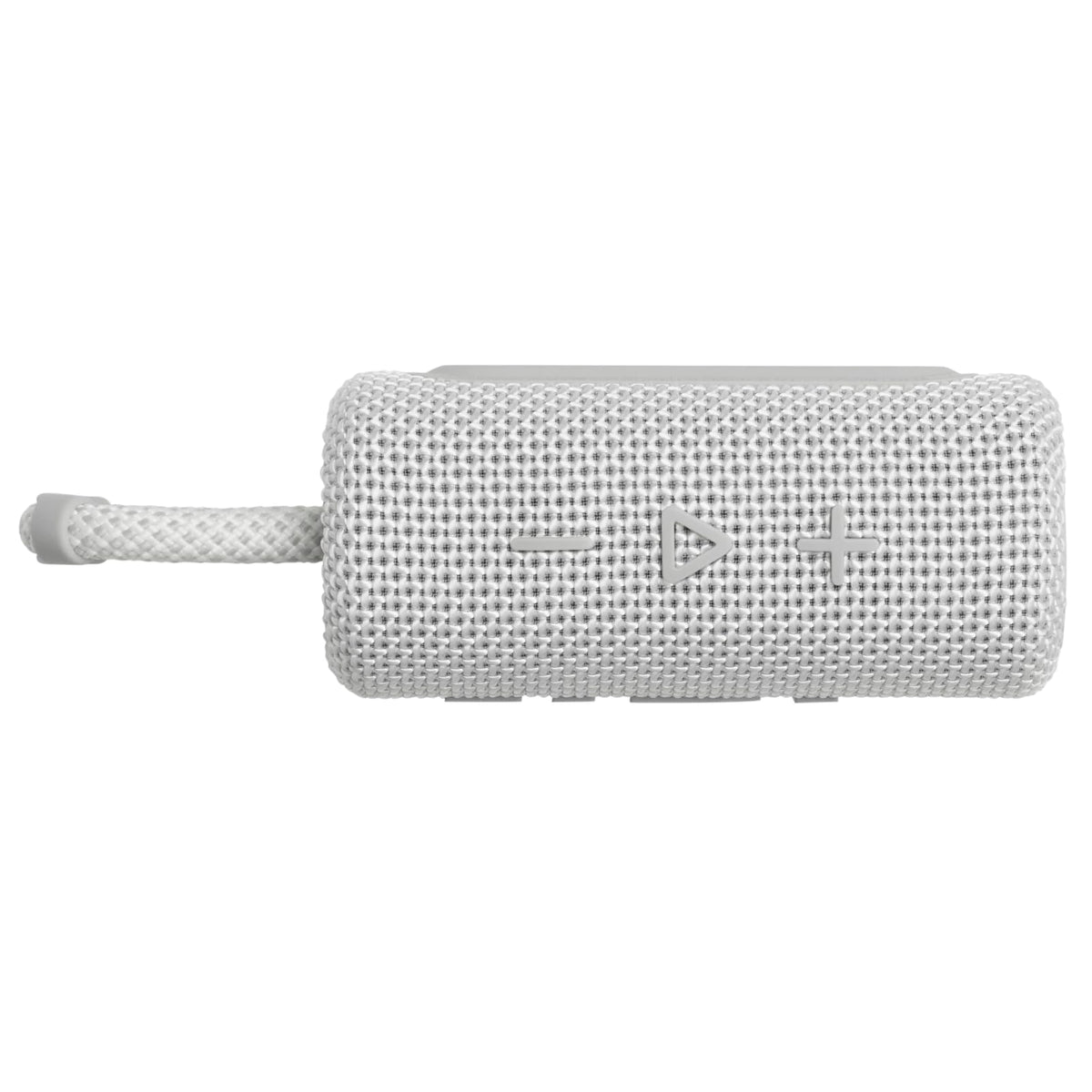 JBL Go 3 clipped to backpack showing on-the-go convenience and ruggedness