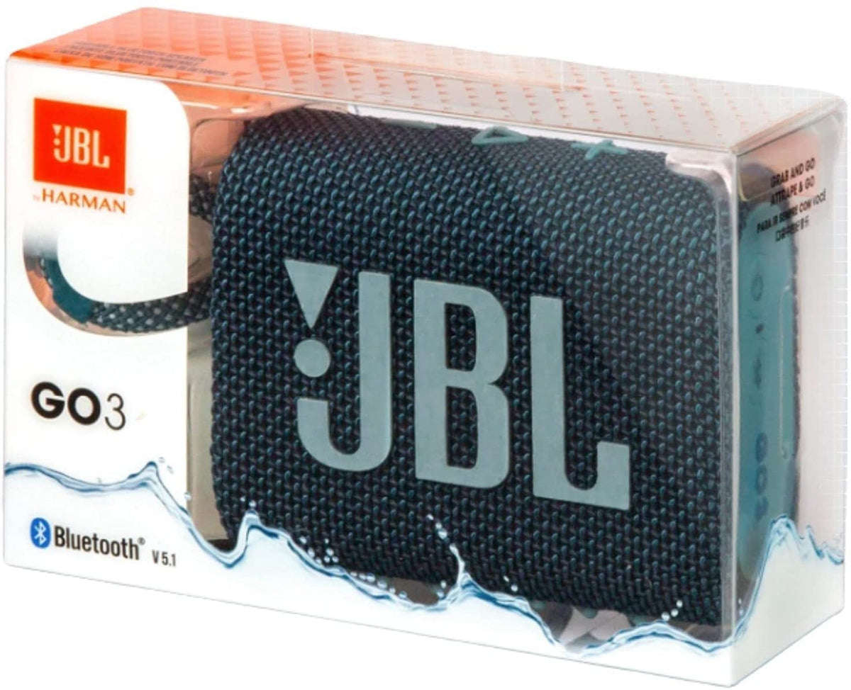 JBL Go 3 on sand illustrating dustproof IP67 defense for beach and trail use