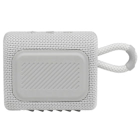 JBL Go 3 speaker grille detail showing driver design for clear JBL sound