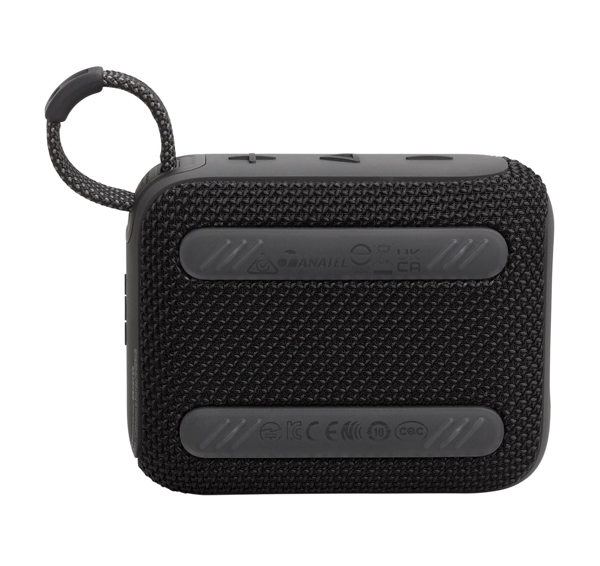 JBL GO 4 poolside lifestyle scene showing waterproof use and outdoor fun