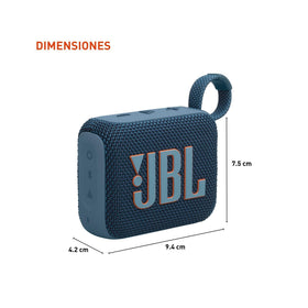 JBL Go 4 grille texture detail highlighting recycled-material build