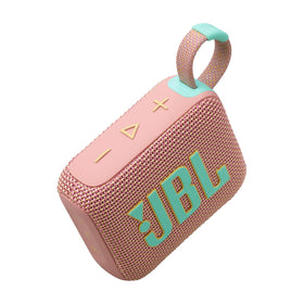 JBL Go 4 integrated loop and side detail highlighting secure attachment benefit