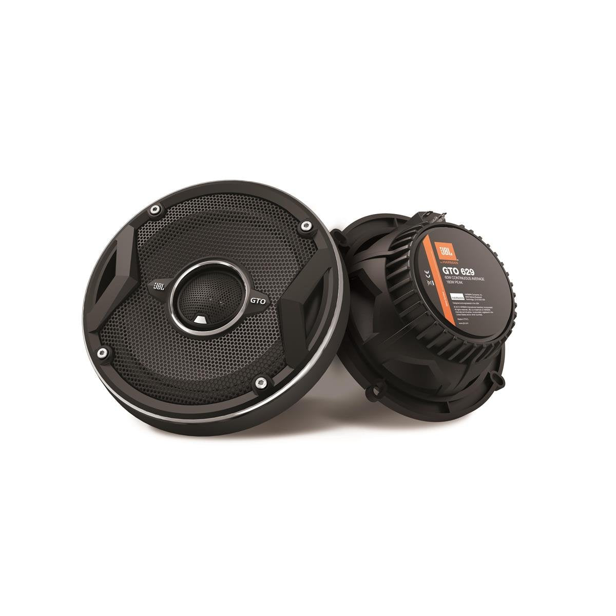 JBL GTO629 6.5-inch coaxial speaker delivering clearer sound and stronger bass in cars.