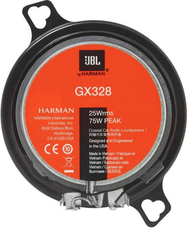 GX328 woofer-tweeter detail showing balanced highs