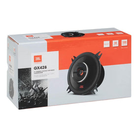 JBL GX428 installed in car door demonstrating upgraded in-car sound quality