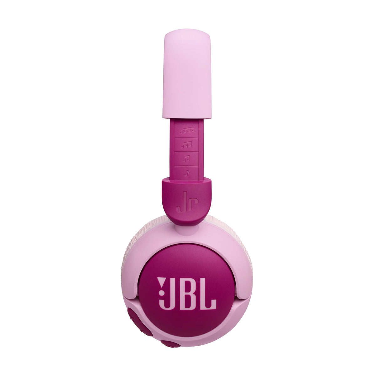 JBL Junior 320BT sticker set and cardboard packaging promoting plastic-free reuse