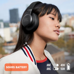 JBL Live 660NC renewed long-lasting battery life with wireless listening