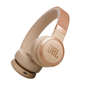 JBL Live 670NC on-ear headphones deliver signature sound with comfortable fit.