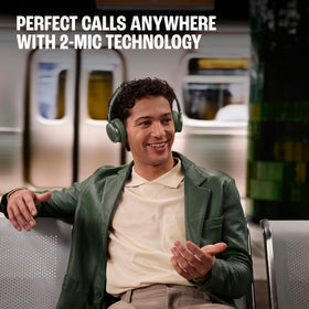 Long battery life supports hours of music and calls with or without ANC.