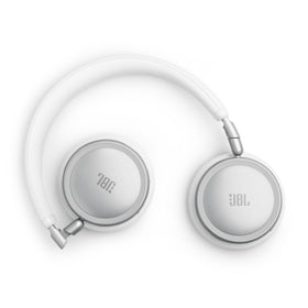 Ergonomic earcups provide soft cushioning for extended listening at home or travel.