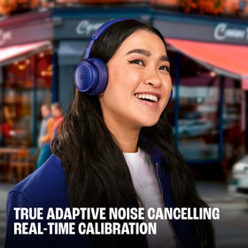 Foldable and compact form makes packing quick for on-the-go listening.