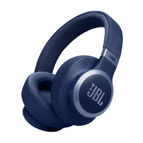 JBL Live 770NC over-ear blue side view for immersive listening