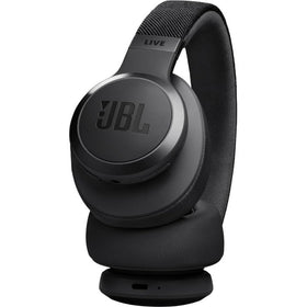 JBL Live 770NC renewed comfort-fit fabric headband reduces fatigue during extended use.