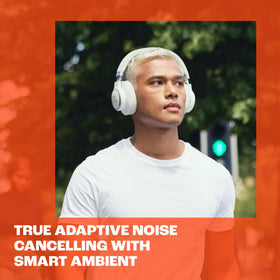 JBL Live 770NC smart ambient controls on the earcup support aware listening